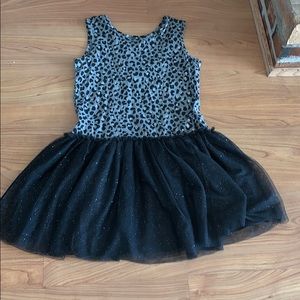Children’s place cheetah print girls dress size 14